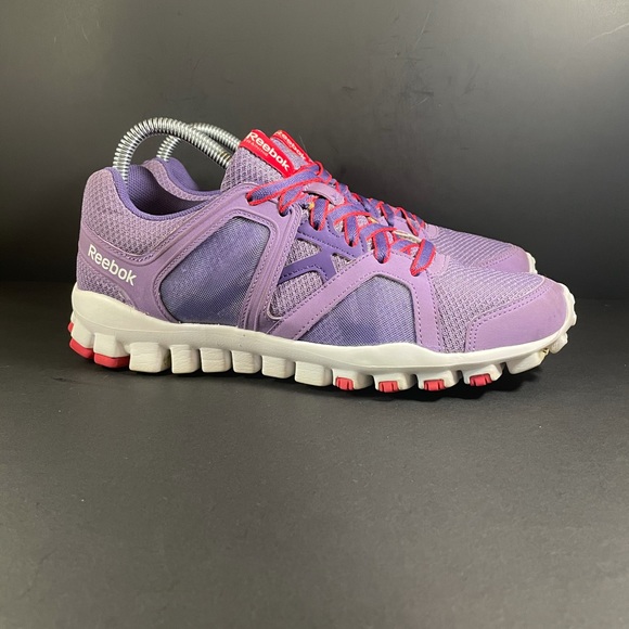 Reebok Shoes - Reebok Realflex Train RS 2.0 Purple and Red Athletic Shoes, Womens Size 9
